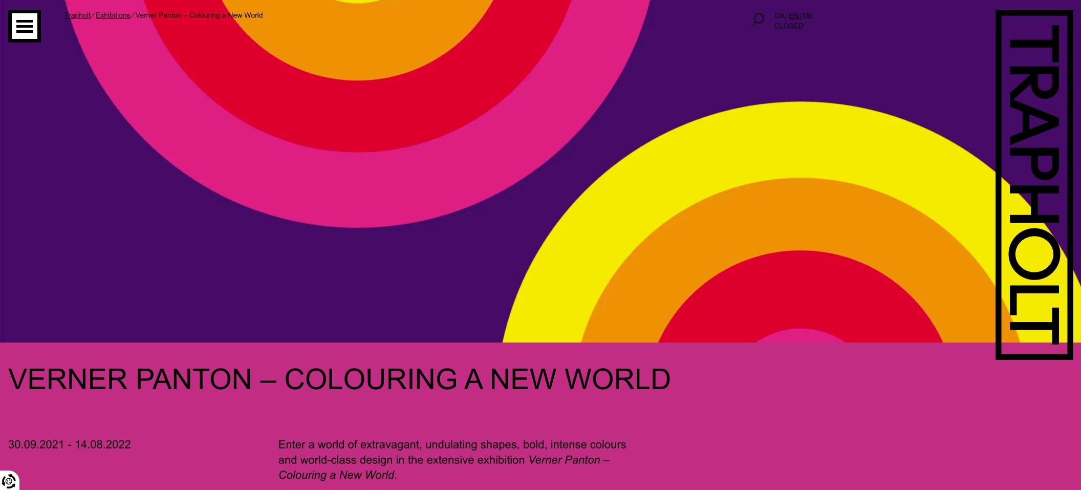 Trapholt - Verner Panton - Coloring a new world